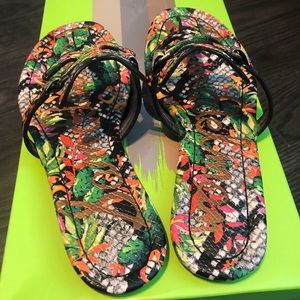 Sam Edelman Carter Sandals - Multi Colored